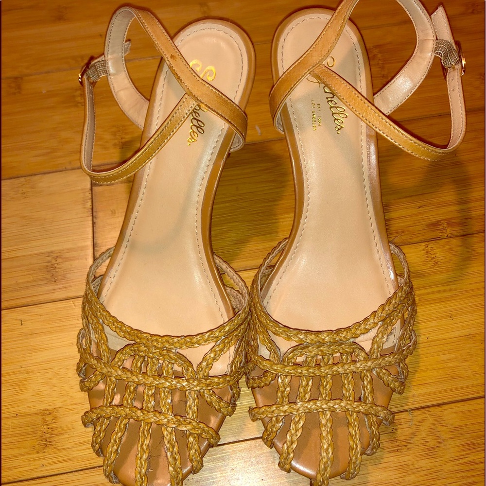 Seychelles kitten heel - nude